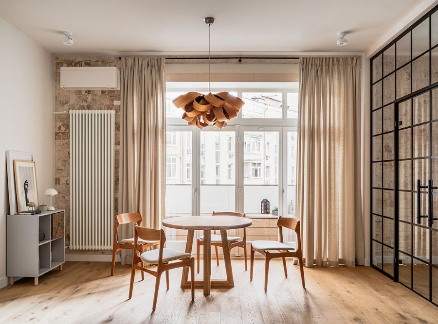 Industrial style w mieszkaniu; źródło: https://www.instagram.com/mayabaklan/